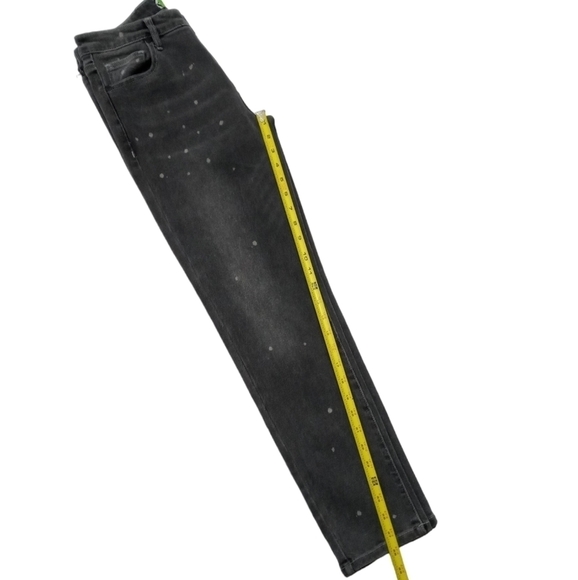 SR VS Sandrine Rose - The Virgin Label Polka Jeans - Grey Black Size 27 - Picture 6 of 10